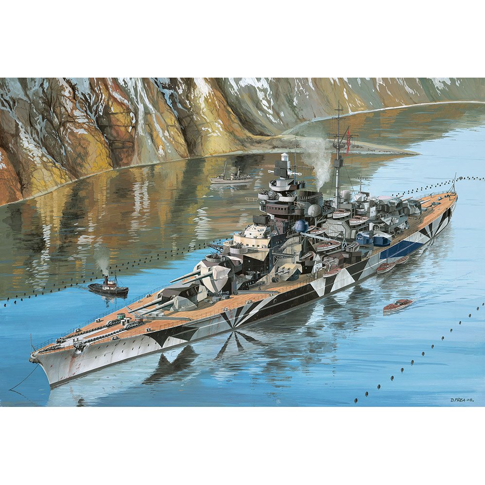 REVELL GERMAN BATTLESHIP TIRPITZ