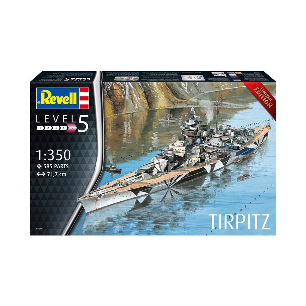 REVELL GERMAN BATTLESHIP TIRPITZ