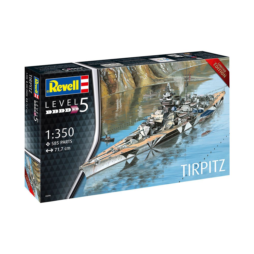 REVELL GERMAN BATTLESHIP TIRPITZ