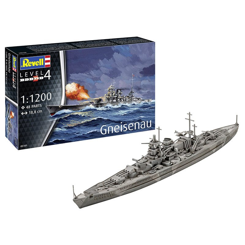 Revell 1:1200 Battleship Gneisenau