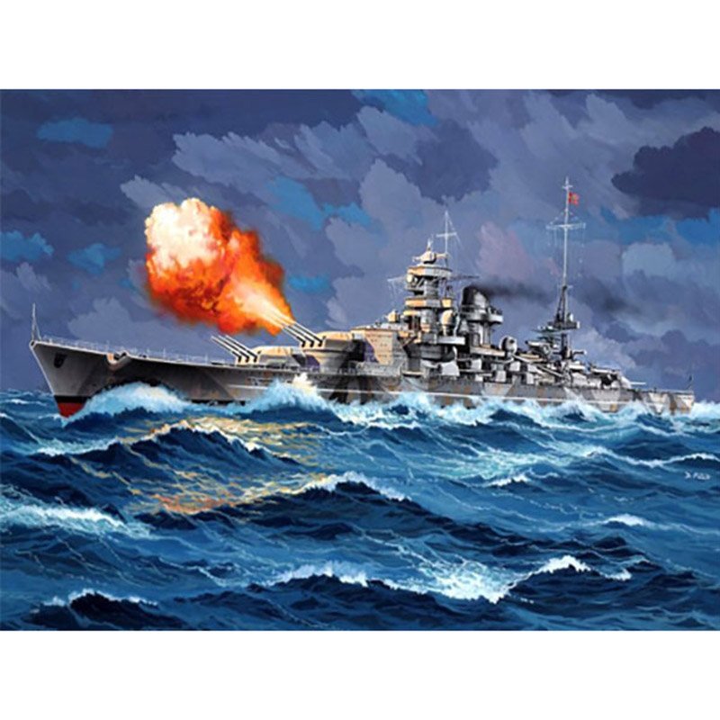 Revell 1:1200 Battleship Gneisenau