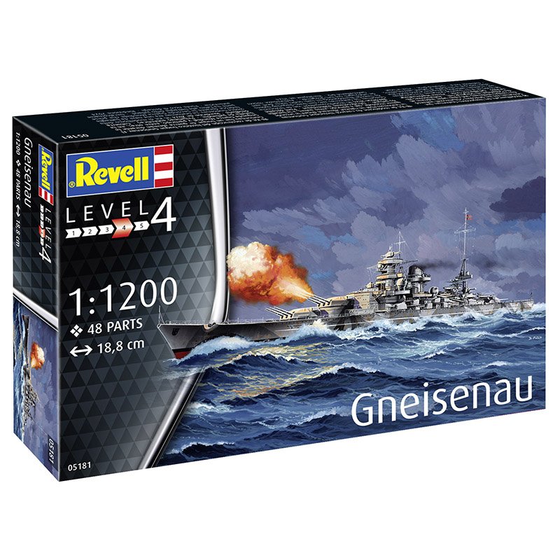 Revell 1:1200 Battleship Gneisenau