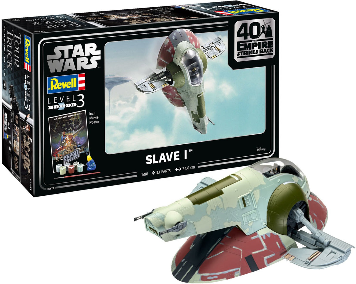 Revell 1/88 Slave I 40th Anniversary  the Empires Strikes Back