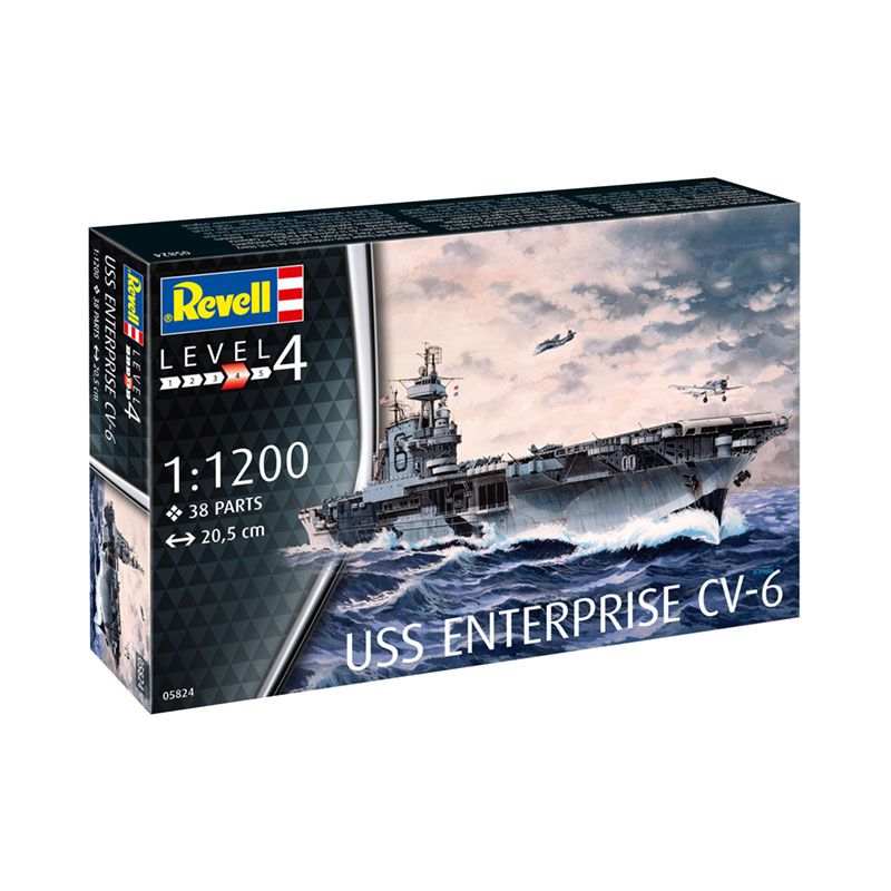 Revell 1/1200 Uss Enterprise Cv-6