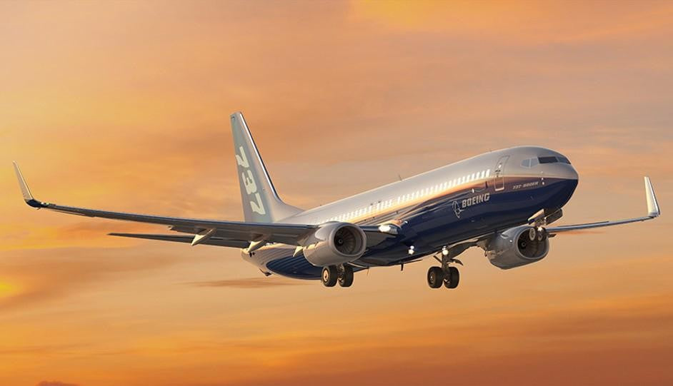 REVELL MODEL SET BOEING 737-800
