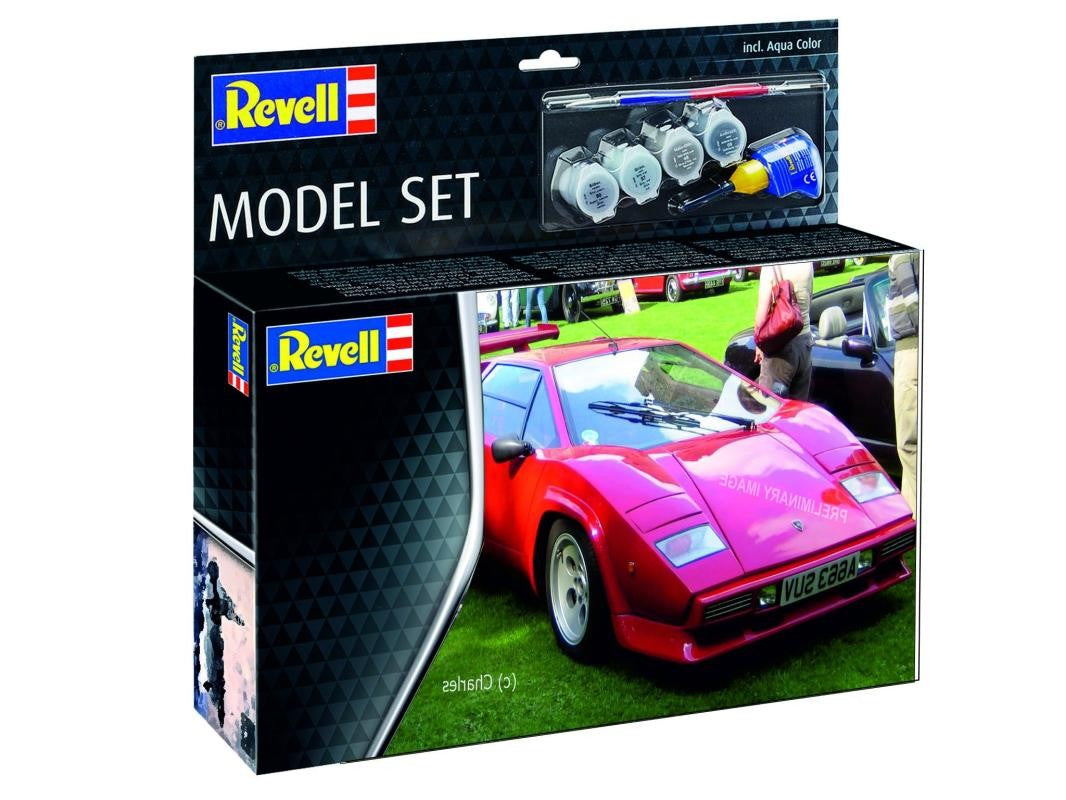 Revell 1/24 Model Set - Lamborghini Countach