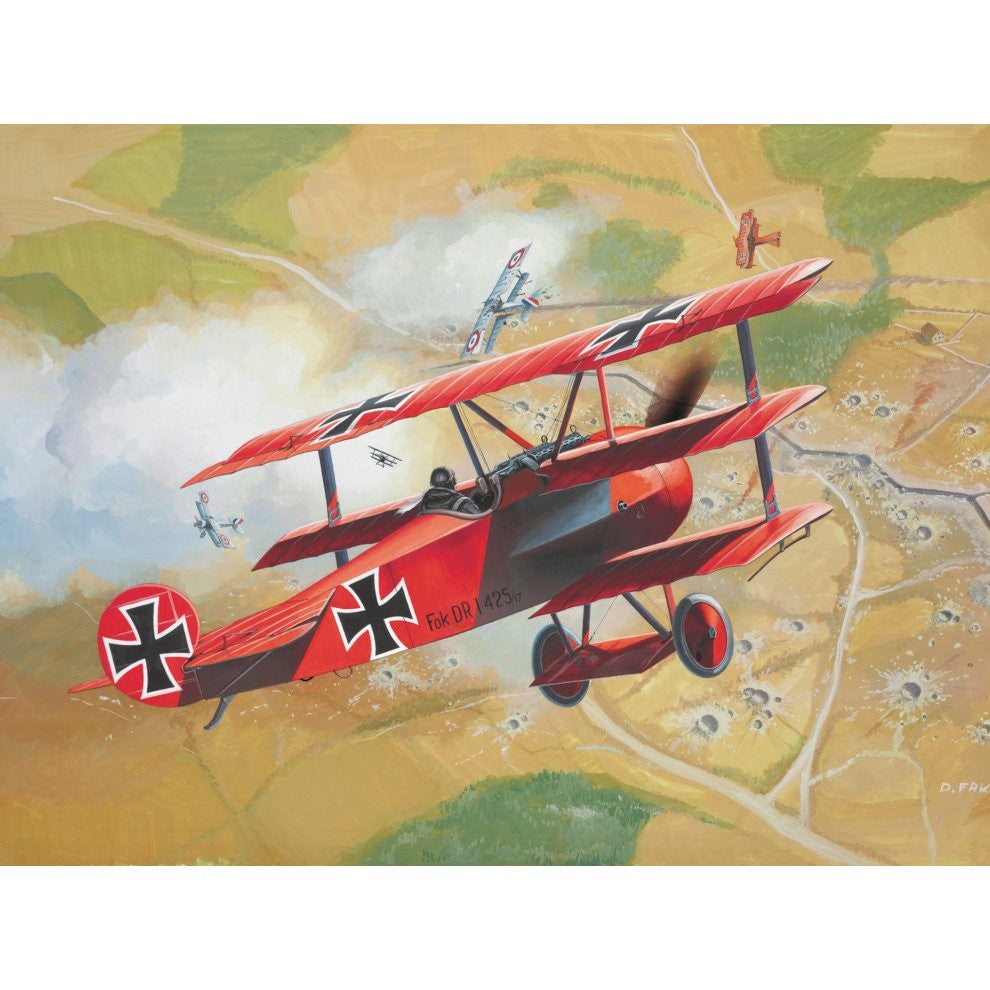 Revell 1/72 Fokker Dr1 Triplane