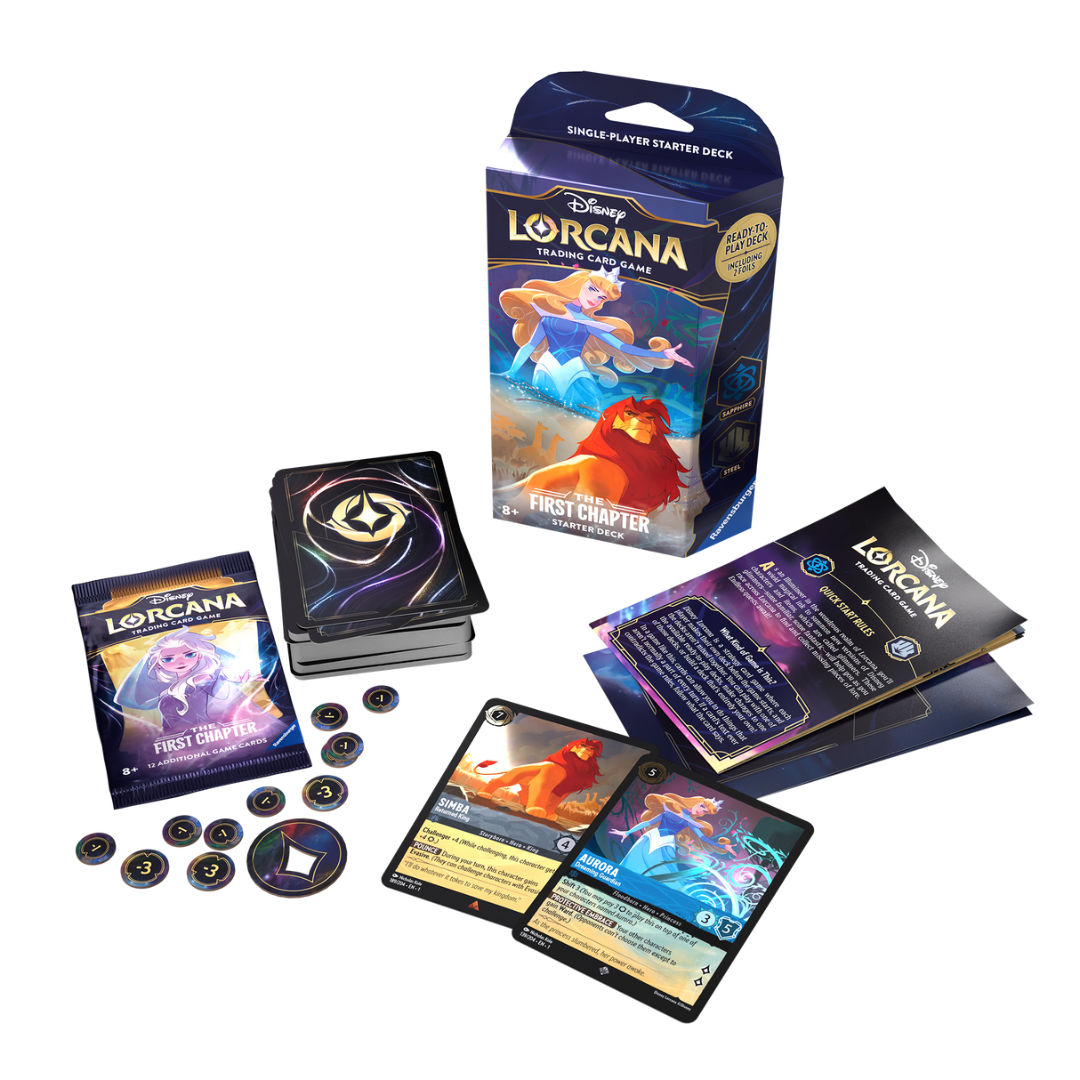 DISNEY LORCANA S1 The First Chapter Starter Deck B - Sapphire and Steel