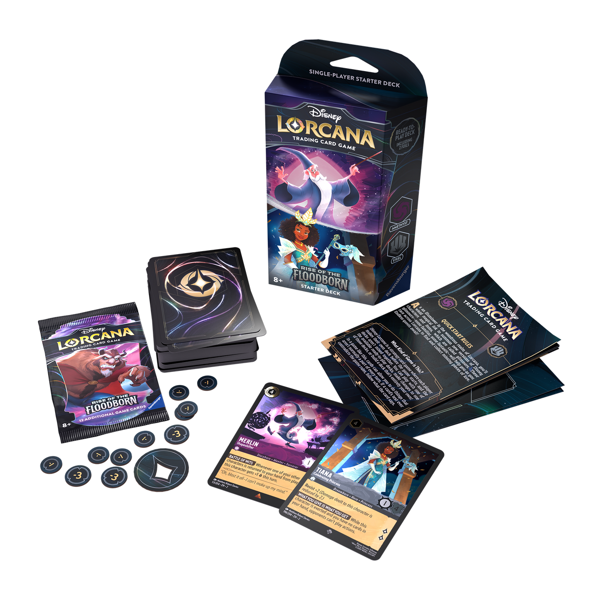 DLC S2 Rise of the Floodborn Starter Deck B - Amethyst and Steel