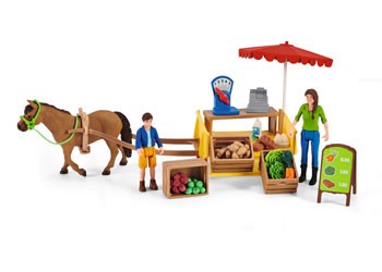 Schleich Sunny Day Mobile Farm Stand