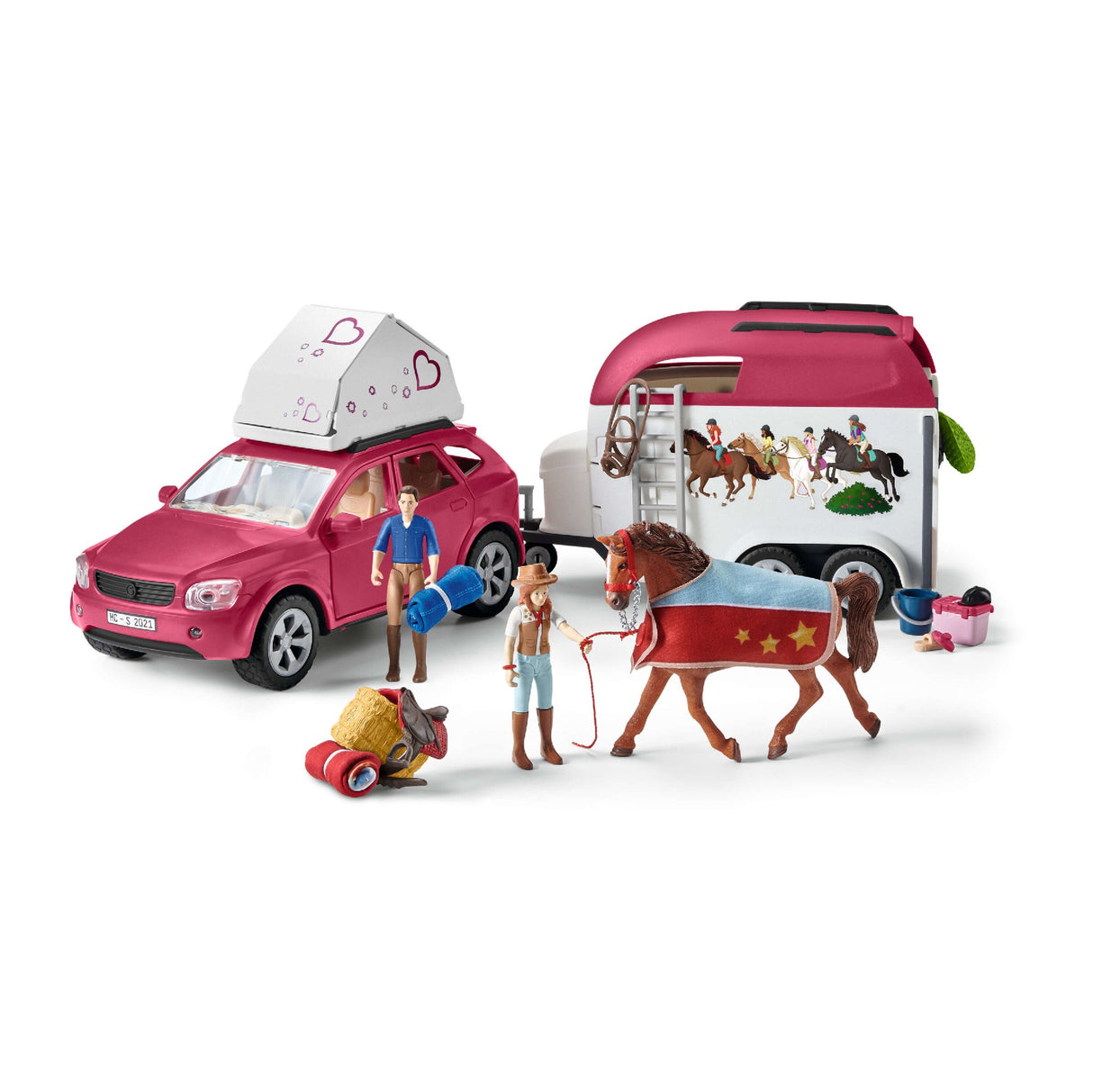 Schleich Horse Adventures With Car And Trailer