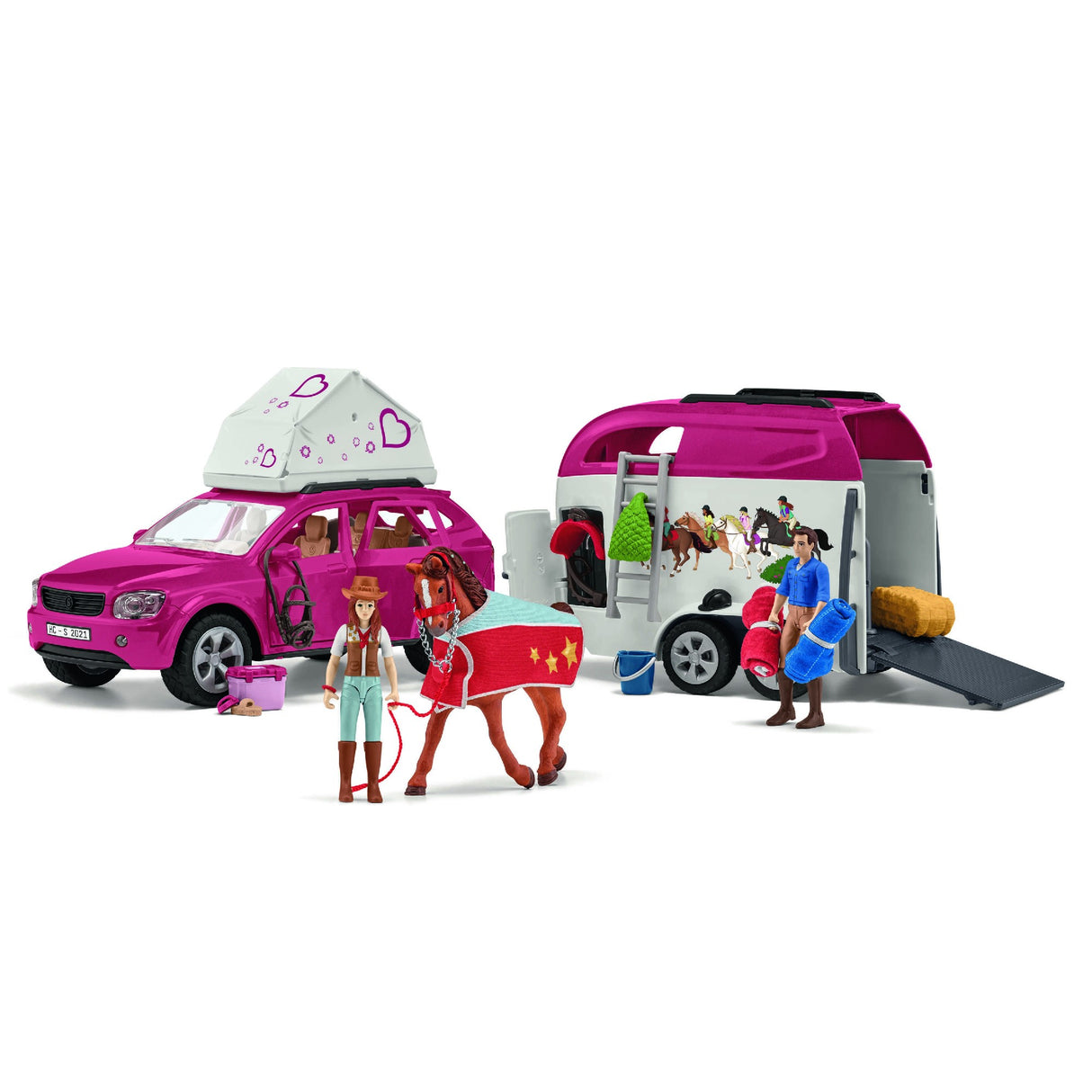 Schleich Horse Adventures With Car And Trailer