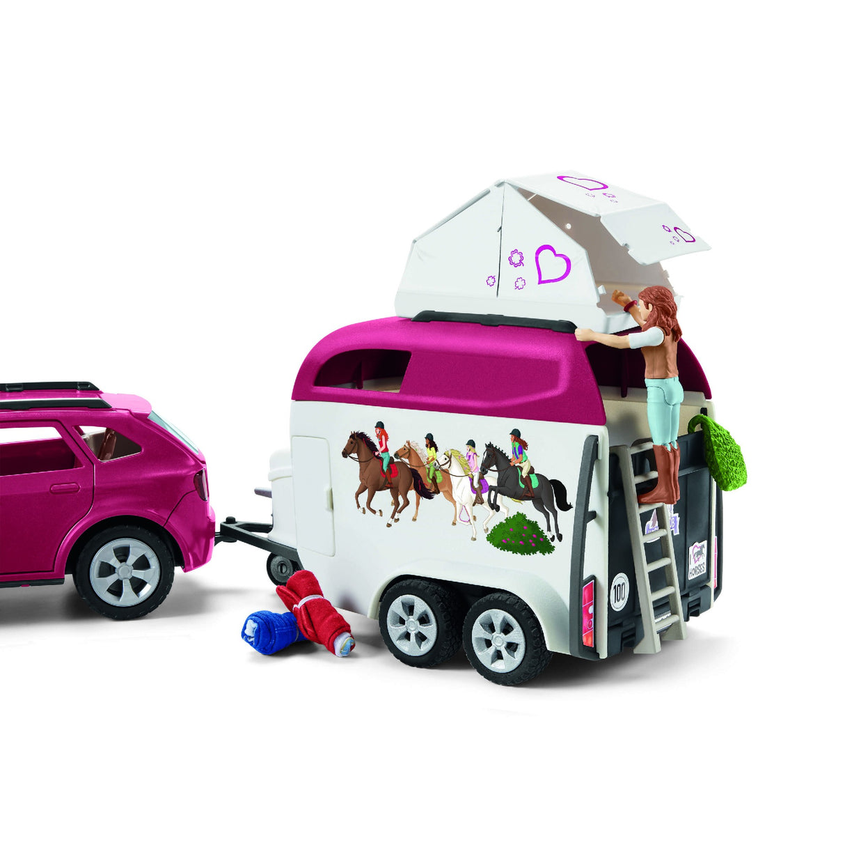 Schleich Horse Adventures With Car And Trailer