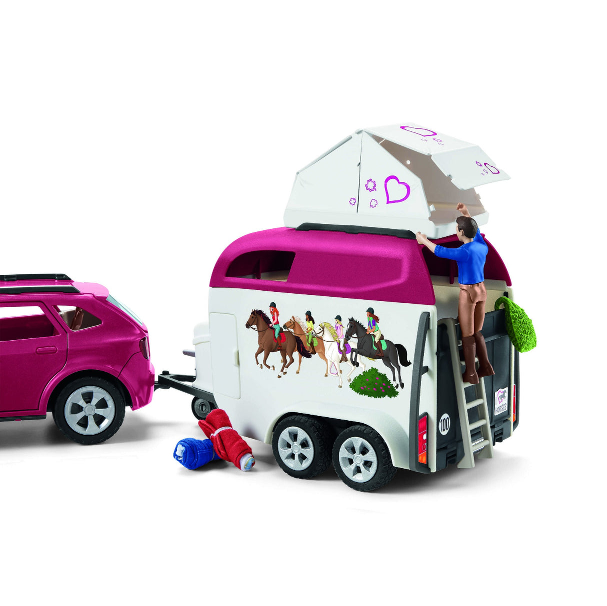 Schleich Horse Adventures With Car And Trailer