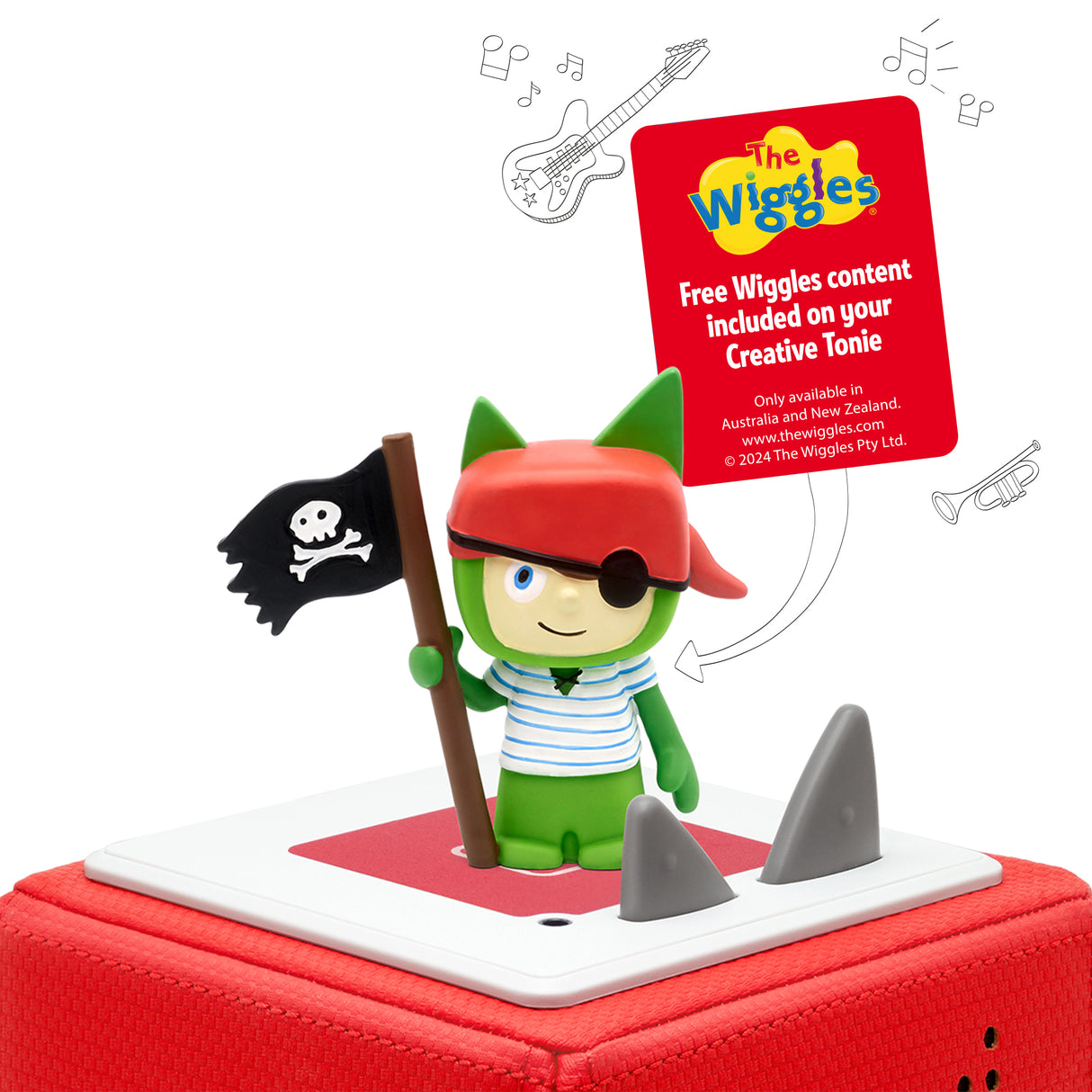 Tonies® Creative-Tonie xThe Wiggles - Pirate Audio Charcter