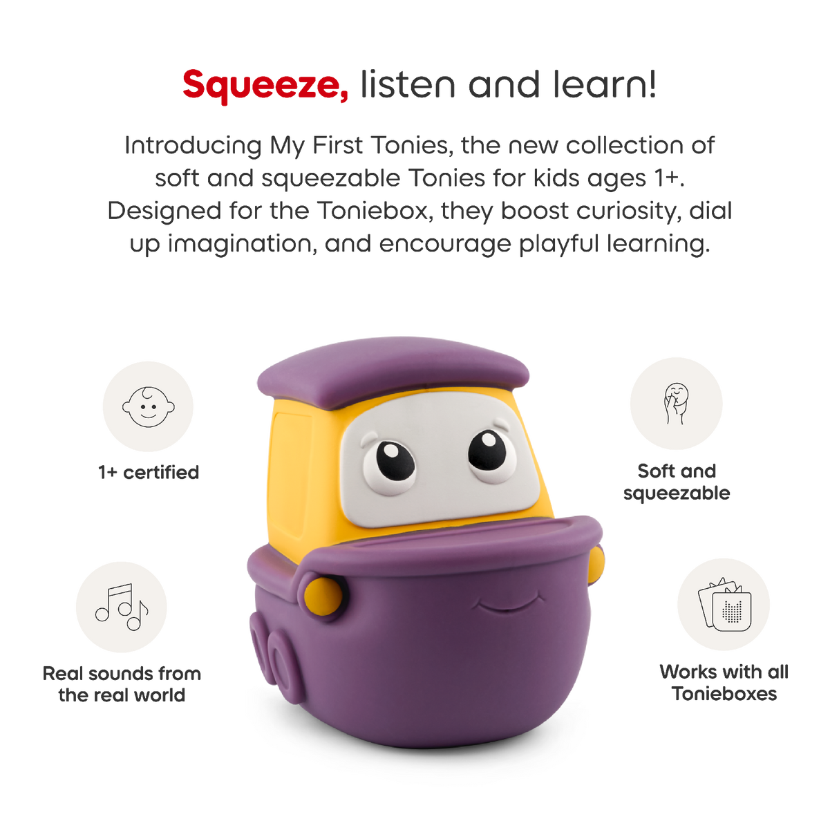 Tonies® My First Tonies: Travel 3-pack Set