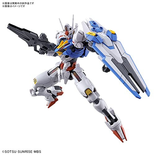 Bandai Hg Mobile Suit Gundam Witch Of Mercury Gundam Aerial 1/144 Scale Color Coded Plastic Model