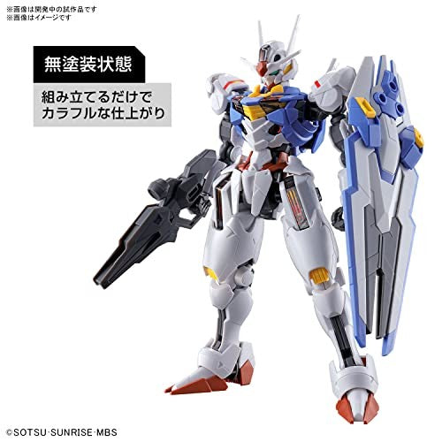 Bandai Hg Mobile Suit Gundam Witch Of Mercury Gundam Aerial 1/144 Scale Color Coded Plastic Model