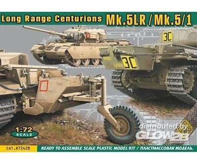 Ace Ace72428 Centurion Mk.5lr/mk.5/1 W/external Fuel Tanks In 1:72