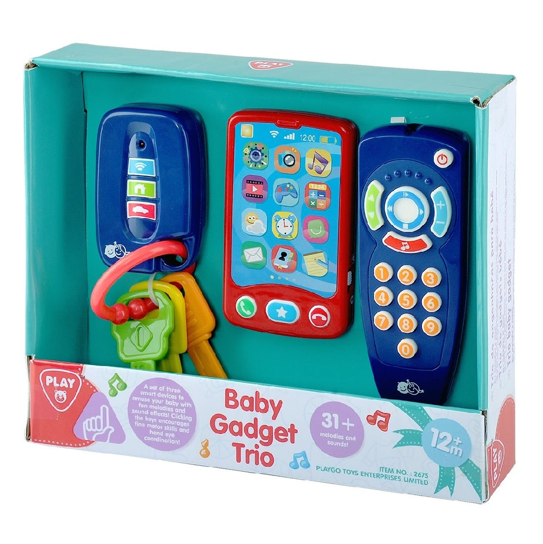 Playgo Baby Gadget Trio Battery Operated