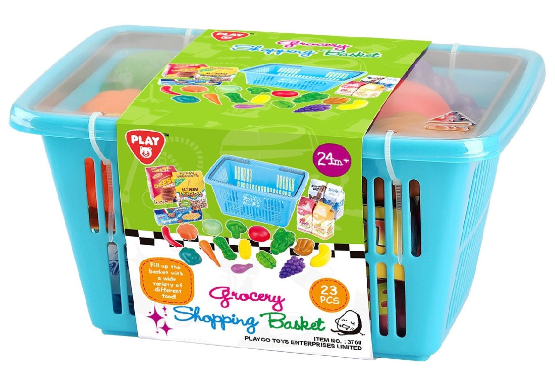PLAYGO GROCERY SHOPPING BASKET
