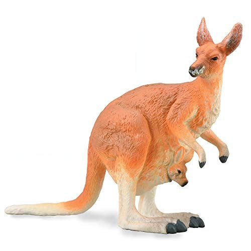 COLLECTA 88921 RED KANGAROO WITH JOEY