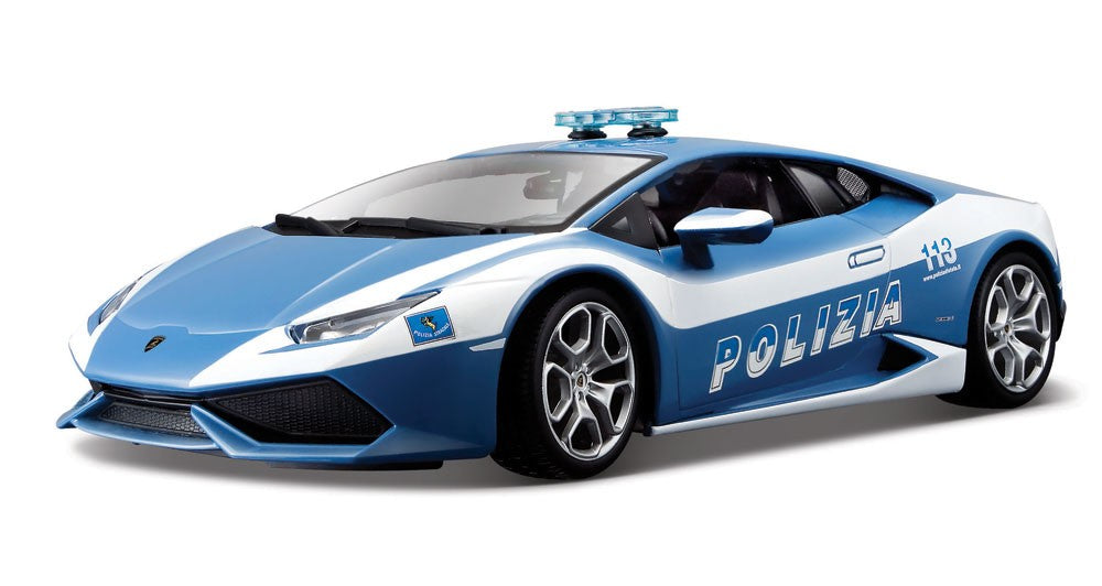 Burago 1/18 Lamborghini Huracan Lp 610-4 Polizia