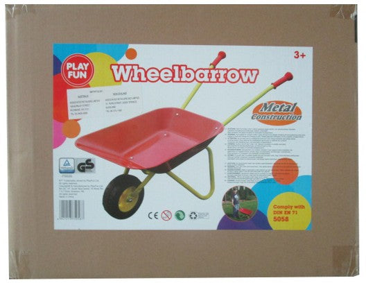 METAL WHEELBARROW