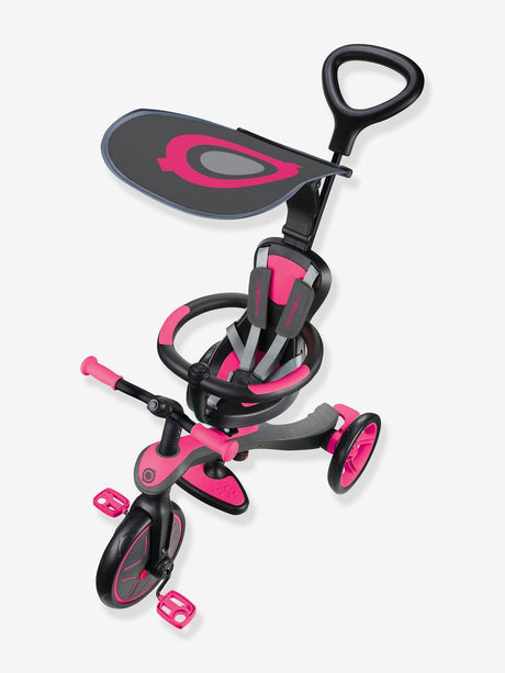 Globber Explorer Trike 4in1 - Fuchsia Pink