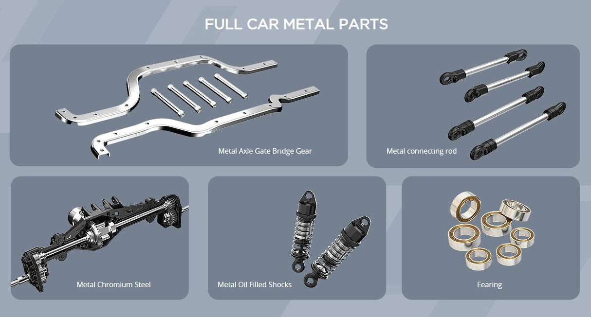 MJX 1/12 Hyper Go Ford Bronco R 4WD Crawler