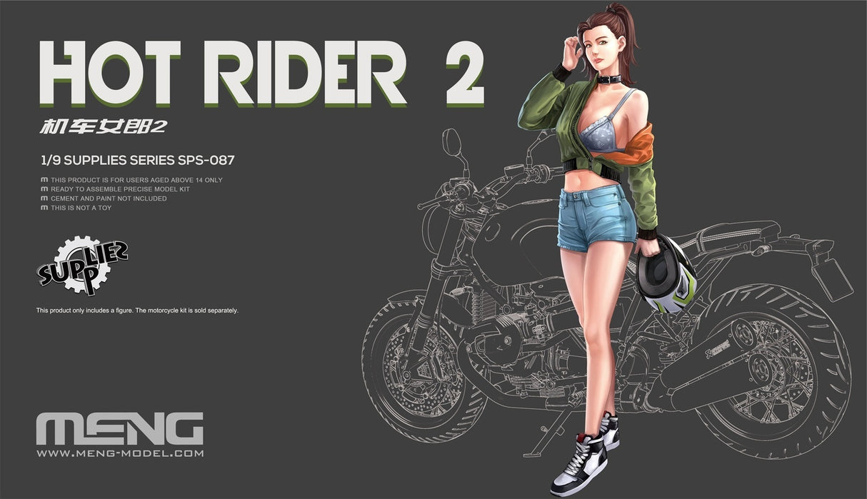 MENG 1/9 HOT RIDER 2 RESIN