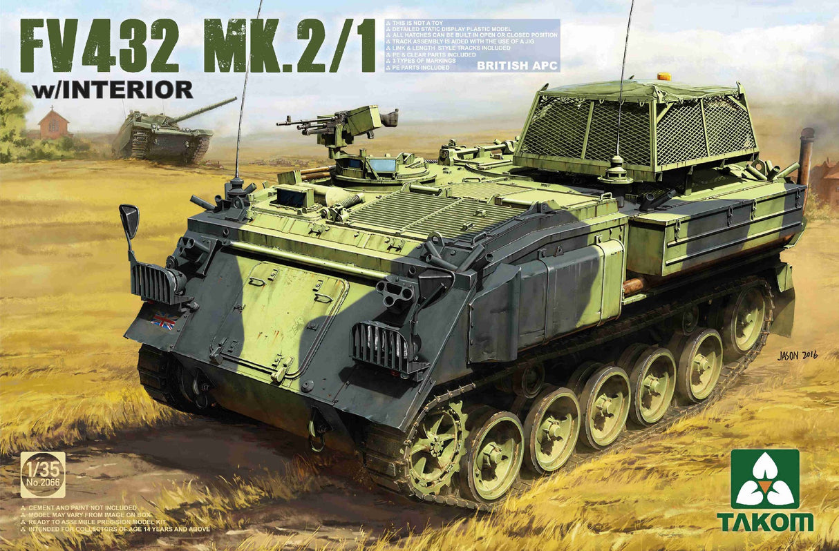 Takom 1/35 British Apc Fv432 Mk 2/1