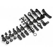 HPI Racing HPI100320 Servo Saver Set with Firestorm Spare Parts Kit Black