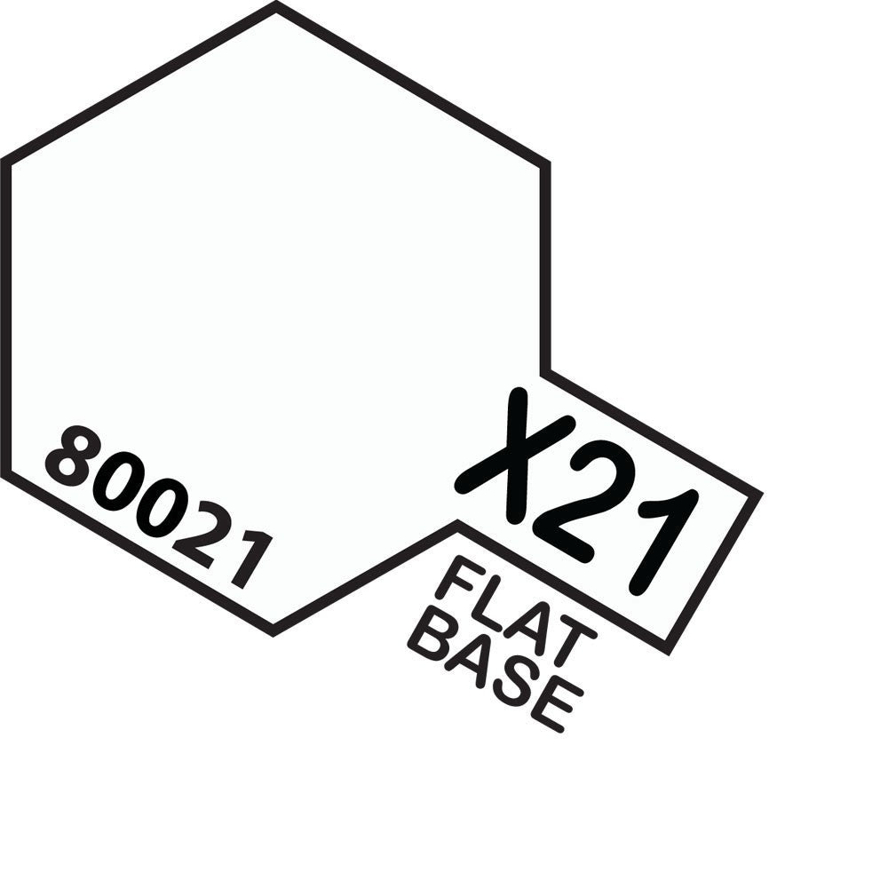 Tamiya Enamel X-21 FLAT BASE