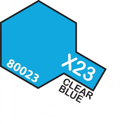 Tamiya Enamel X-23 CLEAR BLUE
