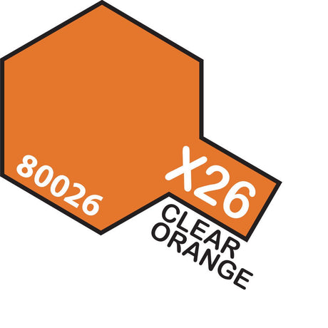 Tamiya Enamel X-26 CLEAR ORANGE