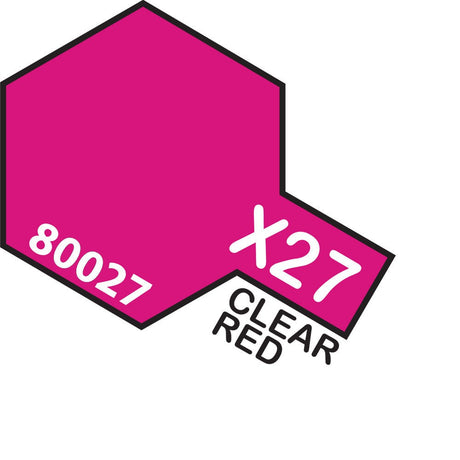 Tamiya Enamel X-27 CLEAR RED