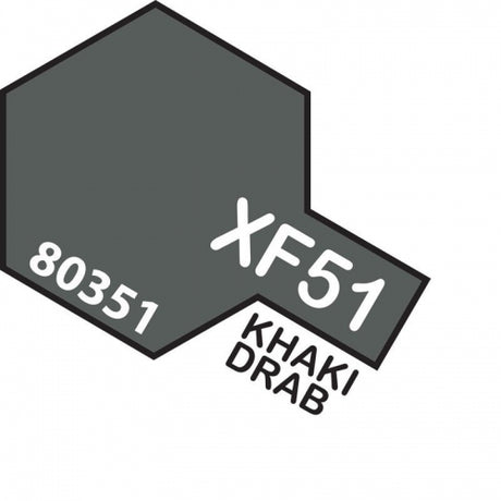 Tamiya Enamel XF-51 KHAKI DRAB