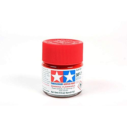 TAMIYA XF-7 FLAT RED ACRYLIC