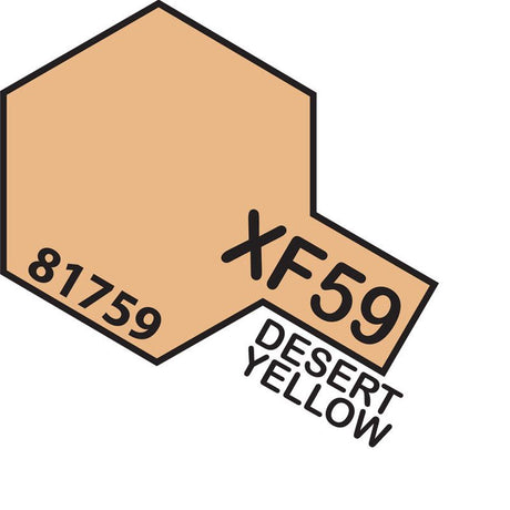 TAMIYA ACRYLIC MINI XF-59A DESERT YELLOW