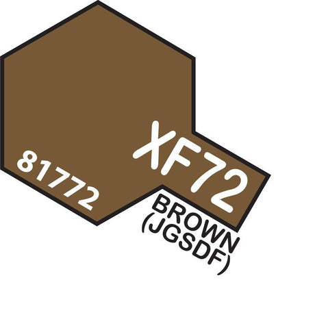 TAMIYA ACRYLIC MINI XF-72 BROWN (JGSDF)