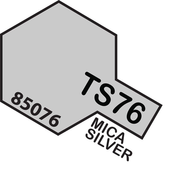 TAMIYA TS-76 MICA SILVER