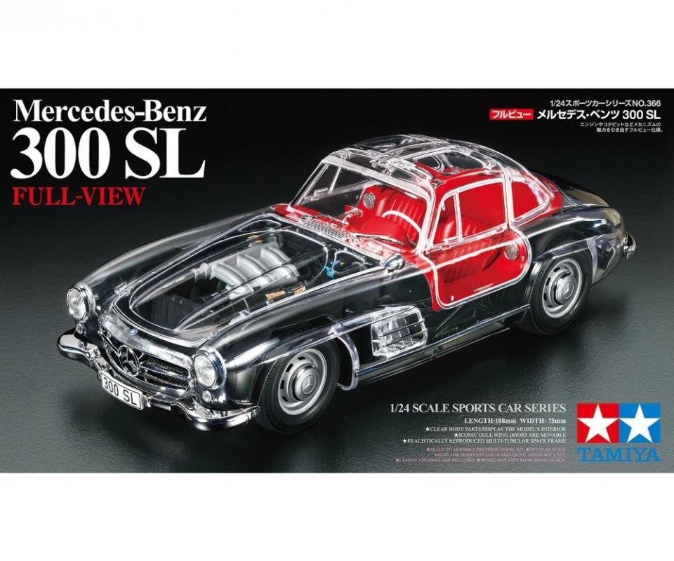 Tamiya 1/24 Mercedes-Benz 300SL Full-View