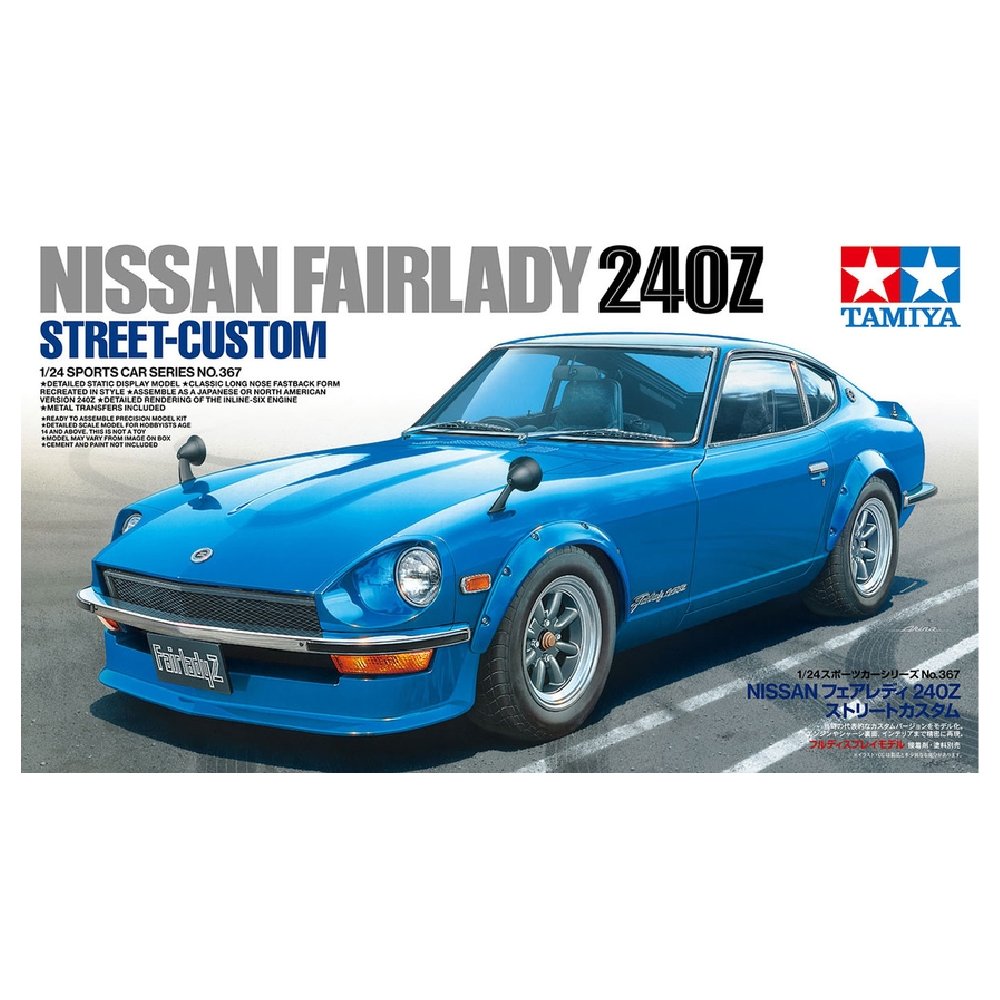 Tamiya 1/24 240z Nissan Fairlady Street Custom