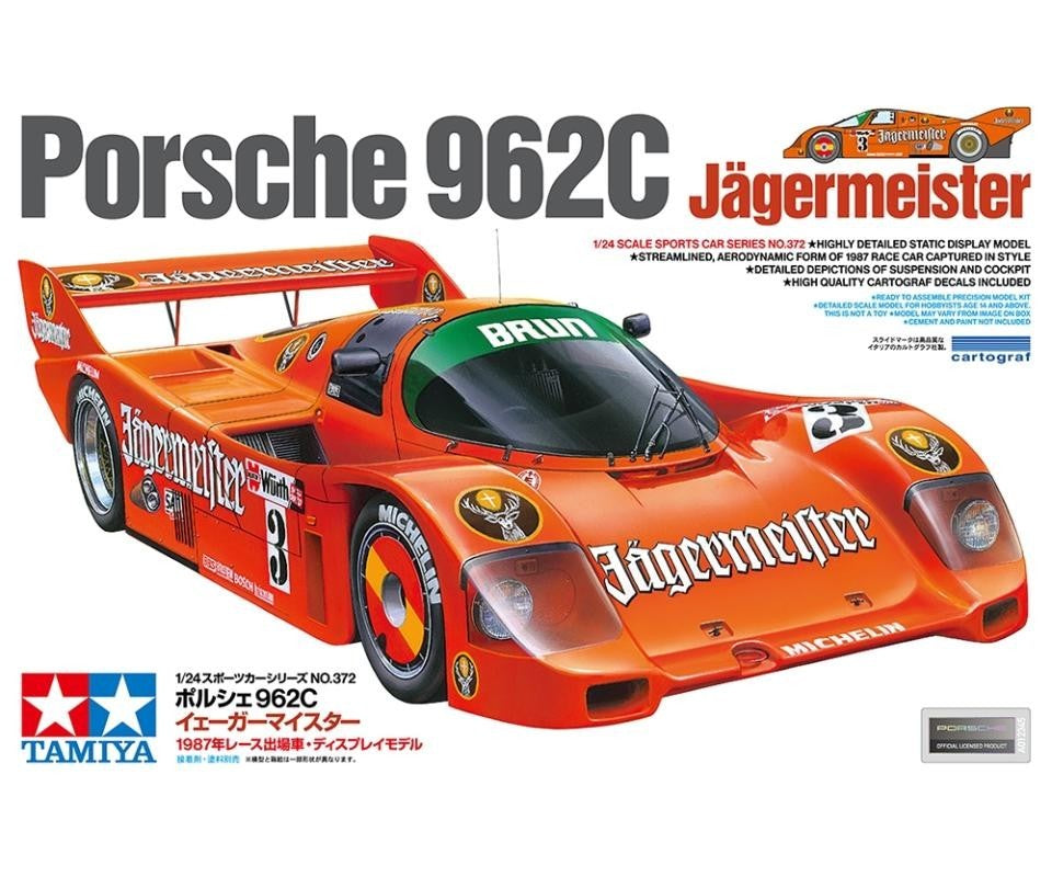 Tamiya 1/24 Porsche 962C Jaeger.