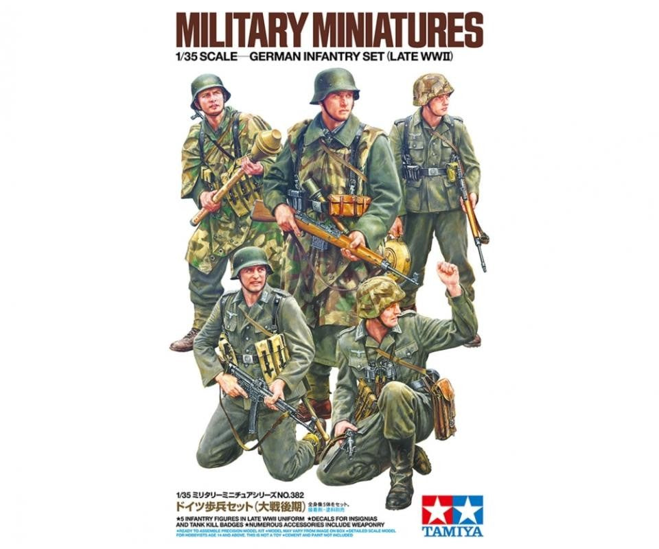 Tamiya German Infantry Late Wwii