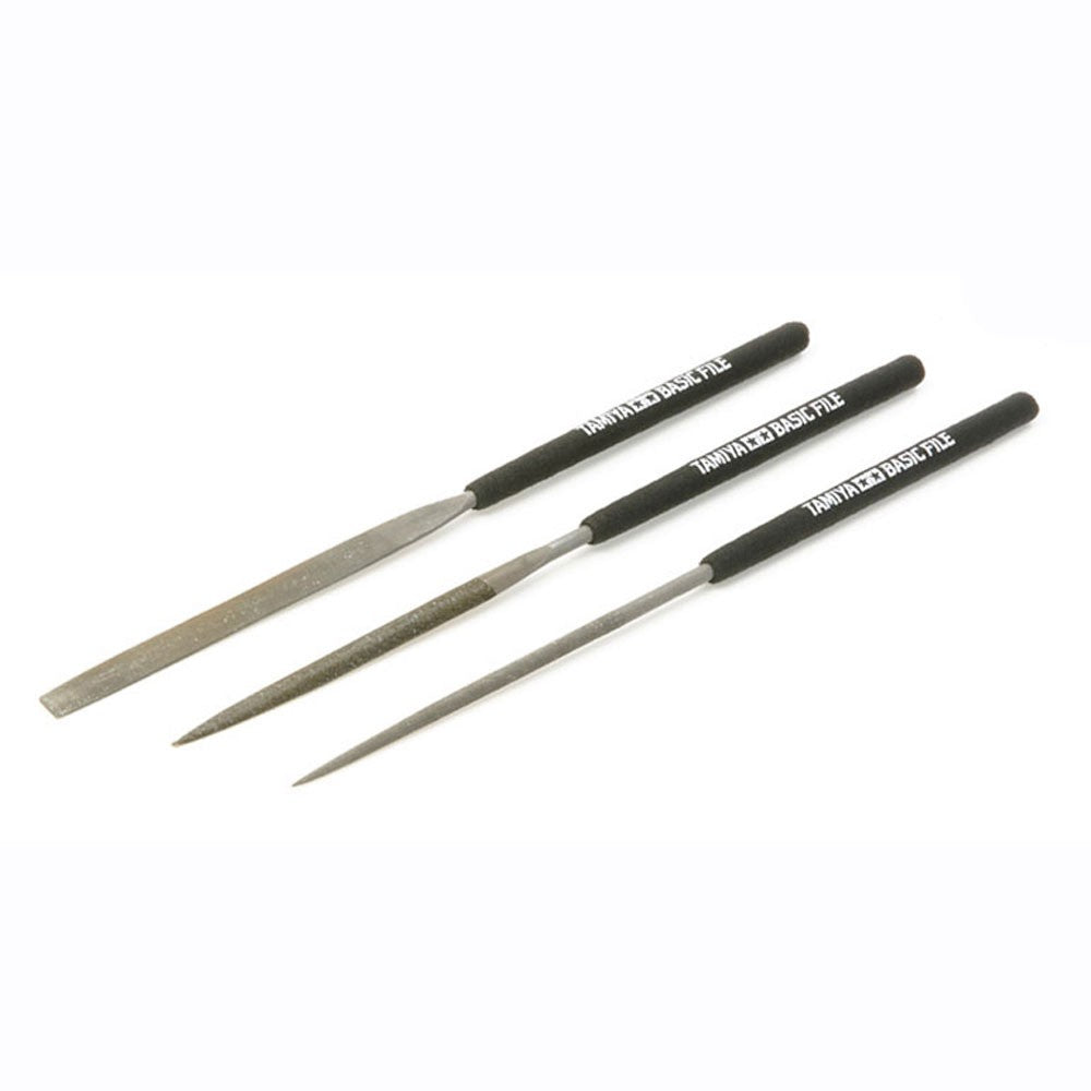 Tamiya Craft Tool Series No.104 Basic File Set (fine Double Cut) 74104