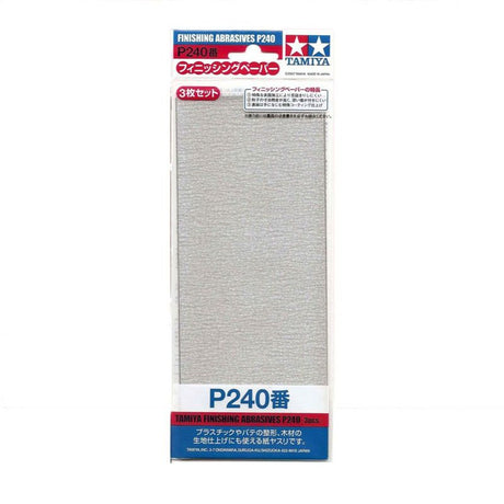 TAMIYA P240 FINISHING ABRASIVES