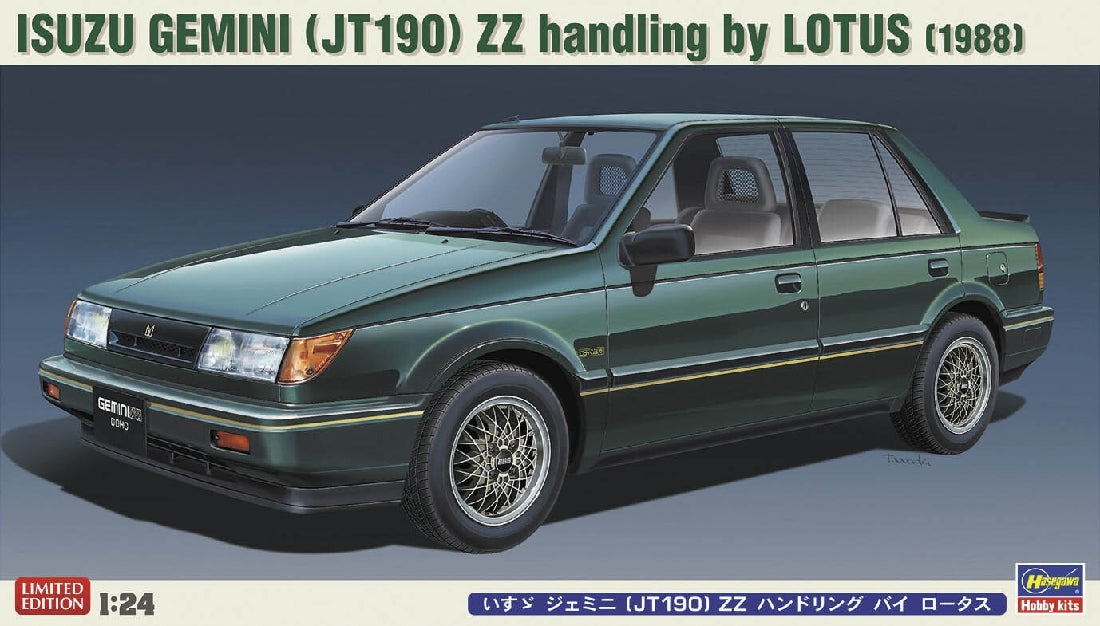 Hasegawa 1/24 Isuzu Gemini Jt190 Zz Handling By Lotus 1988