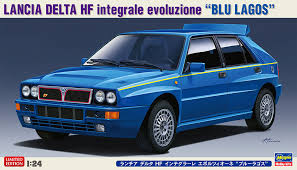 Hasegawa 1/24 Lancia Delta Hf "blu Lagos"